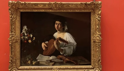 "Der Lautenspieler" von Caravaggio