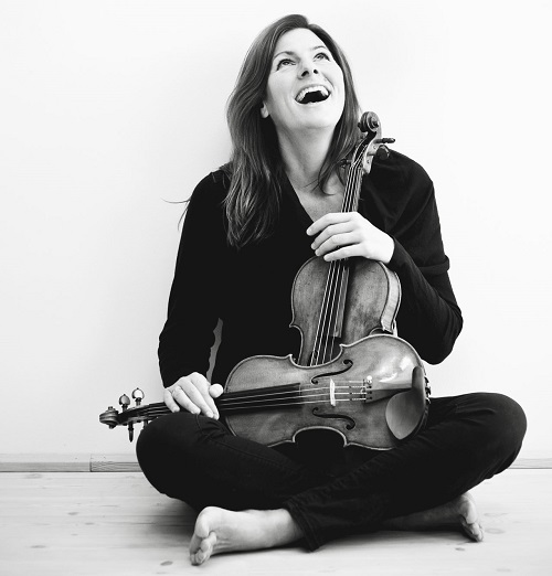 Spielt Geige und Bratsche: Elisabeth Kufferath