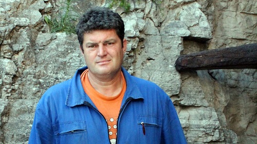 Antonio Lipanović auf seinem Weingut auf der Insel Vas