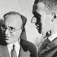 Kurt Weill und Bertolt Brecht