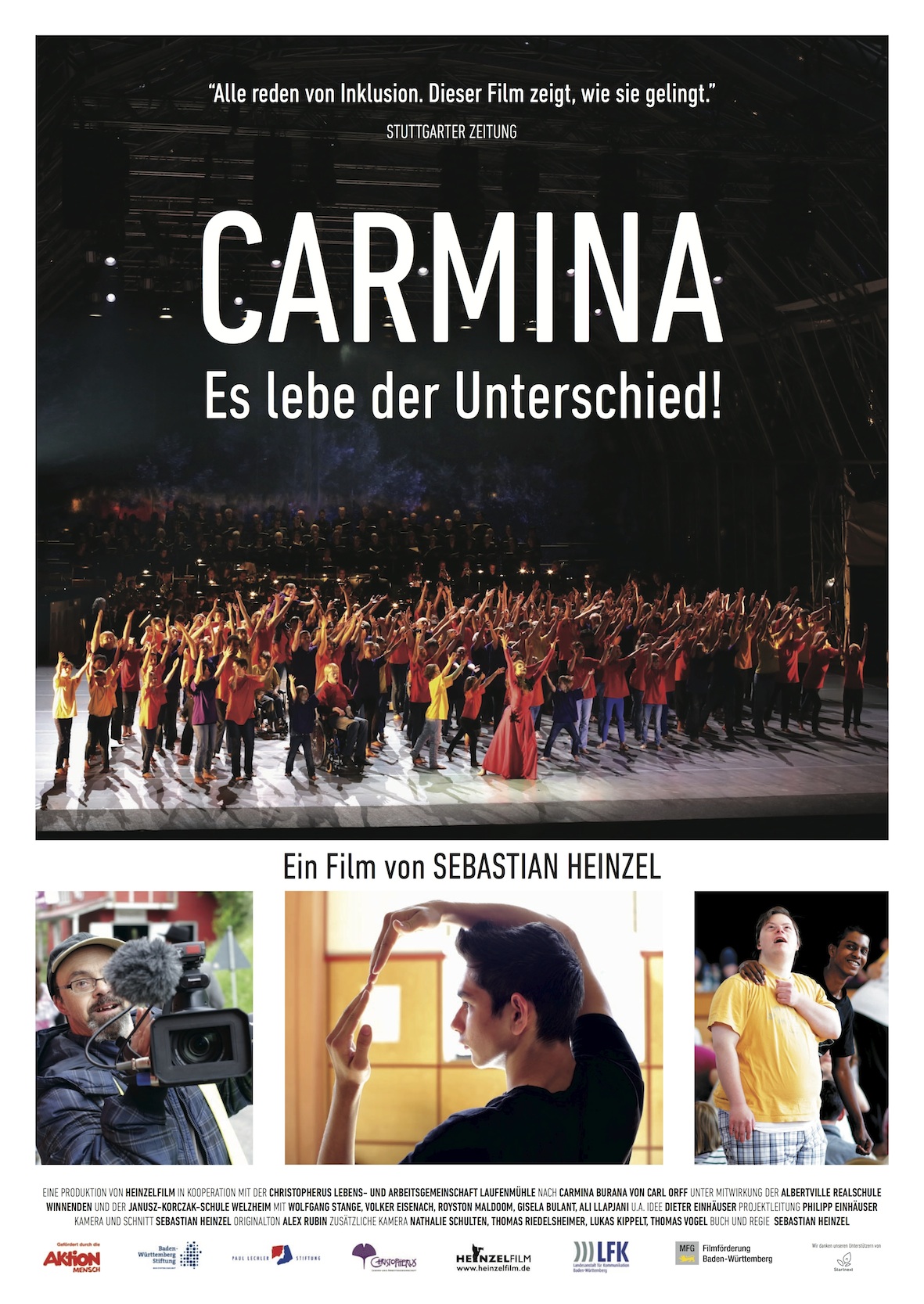 Plakat des Films "Carmina - Es lebe der Unterschied"