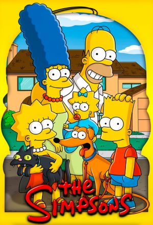 Plakat der Serie "Die Simpsons"