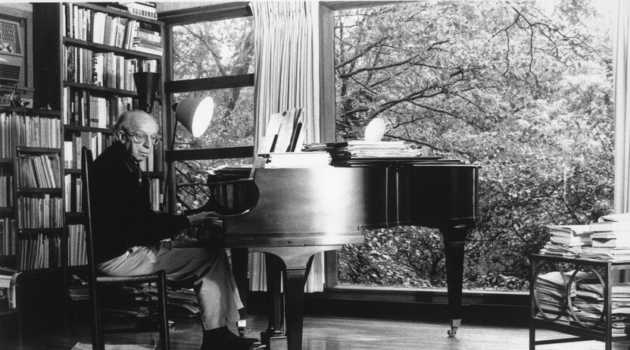 Der Komponist Aaron Copland