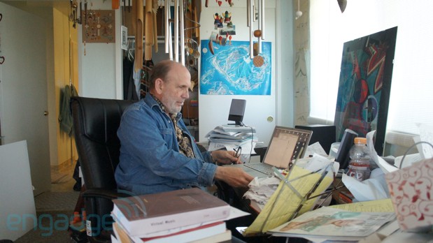 David Cope in seinem Arbeitszimmer 2016