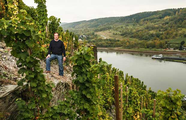 Markus Molitor in seinem Weingarten