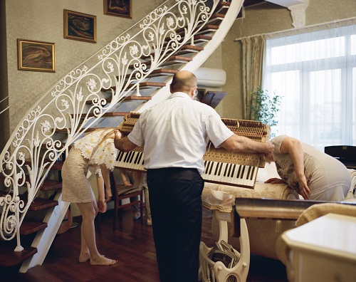 Ein Klavier im sibirischen Chaberowsk
