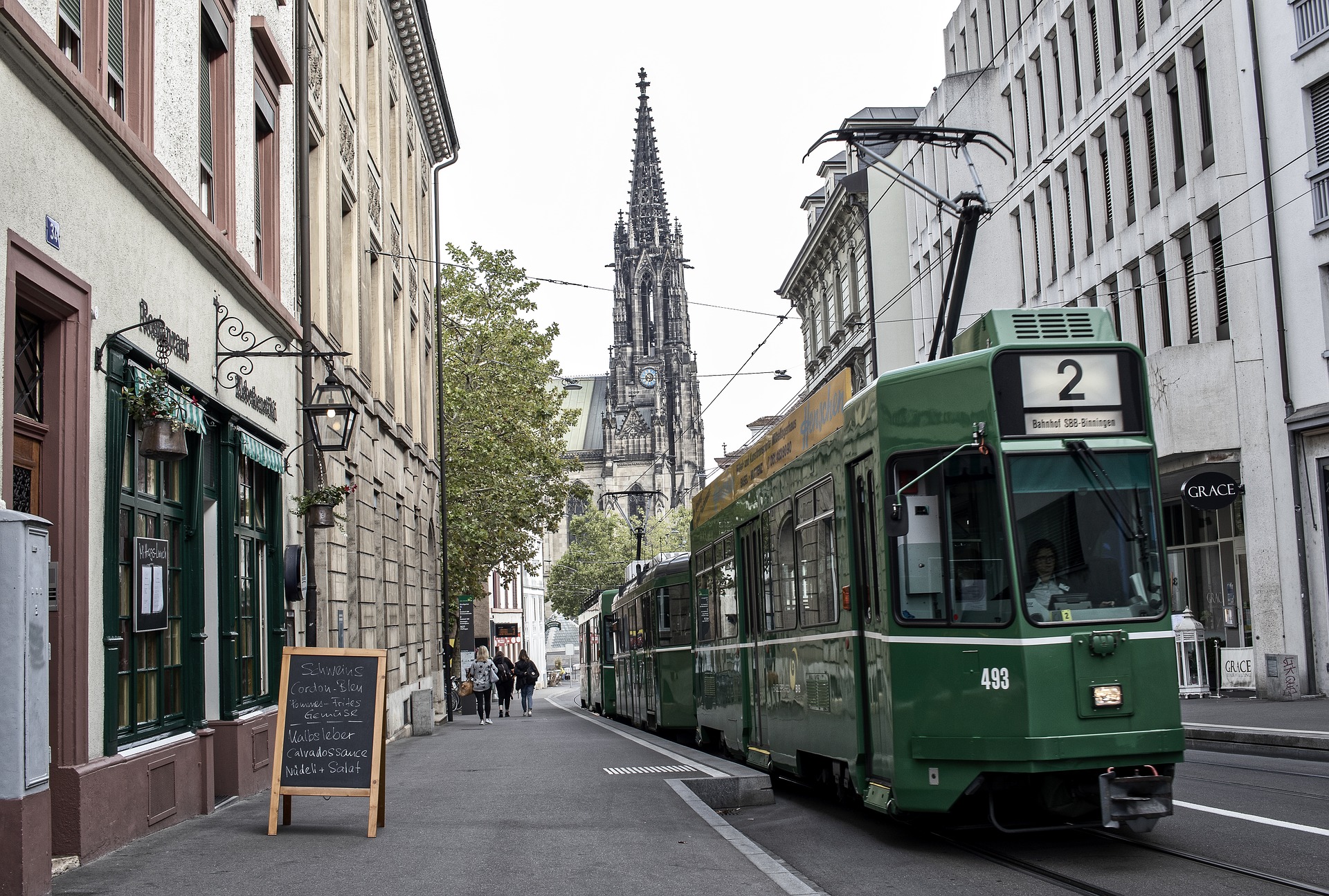 Straßenbahn in Basel