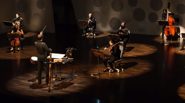 Das Ensemble für Neue Musik der Hochschule für Musik Carl Mara von Weber in Dresden