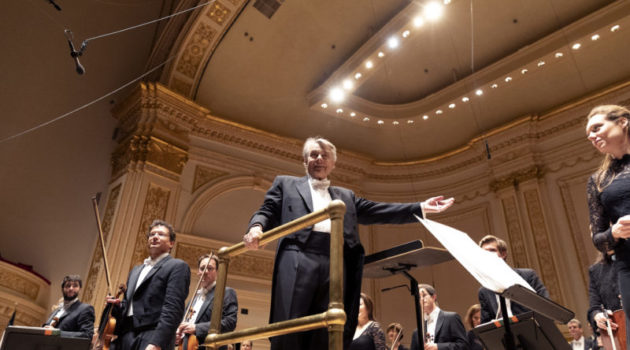 Mariss Jansons und das Symphonieorchester des Bayerischen Rundfunks am 8. November 2019 in der Carnegie Hall