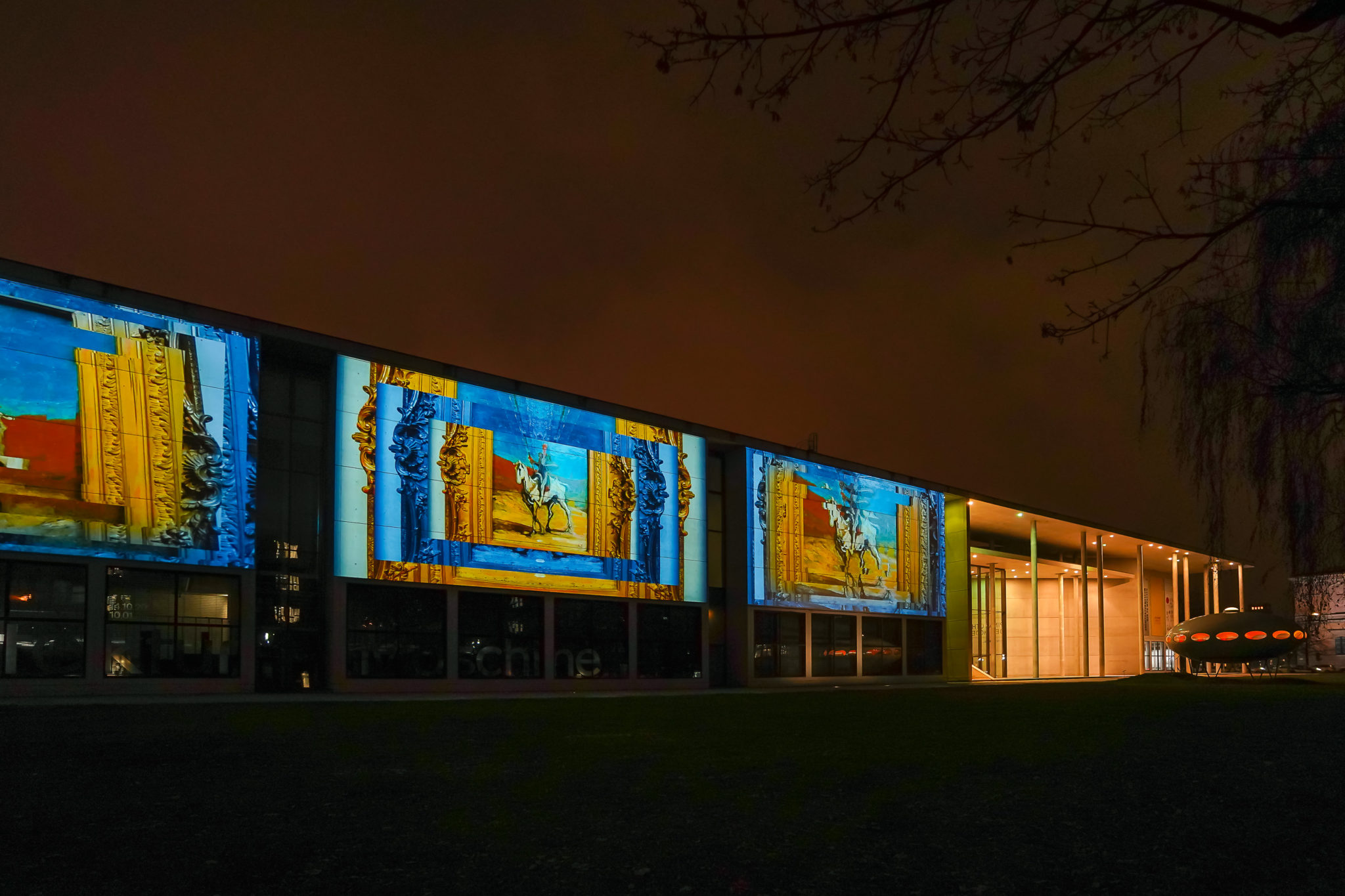 Das Kunstareal München in magischen Illuminationen