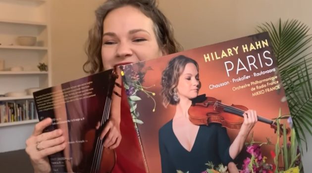 Hilary Hahn und ihr Album "Paris"
