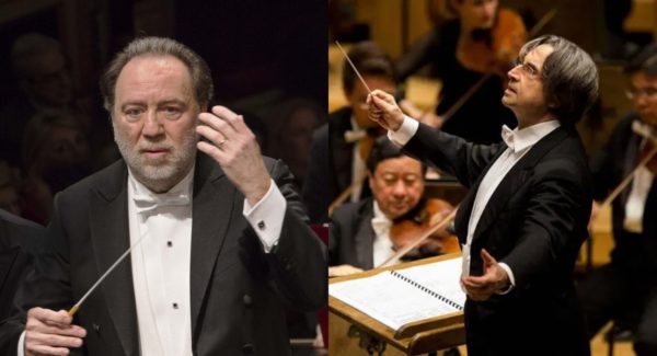 Die Dirigenten Riccardo Chailly und Riccardo Muti 