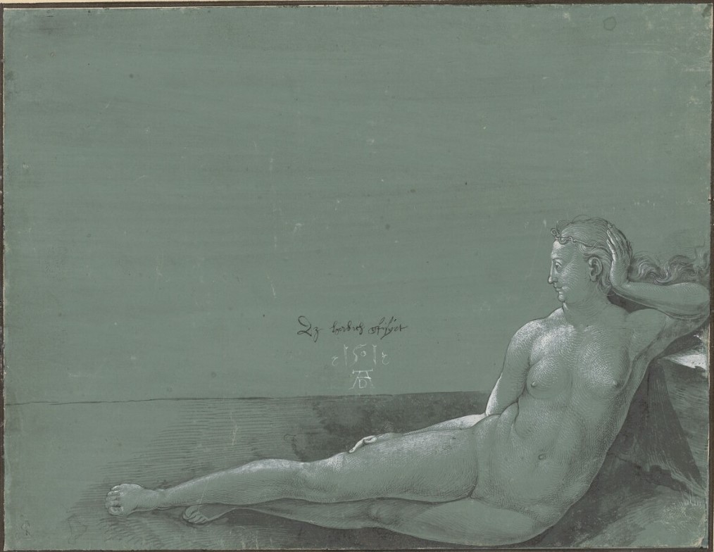 Albrecht Dürer, Liegende nackte Frau