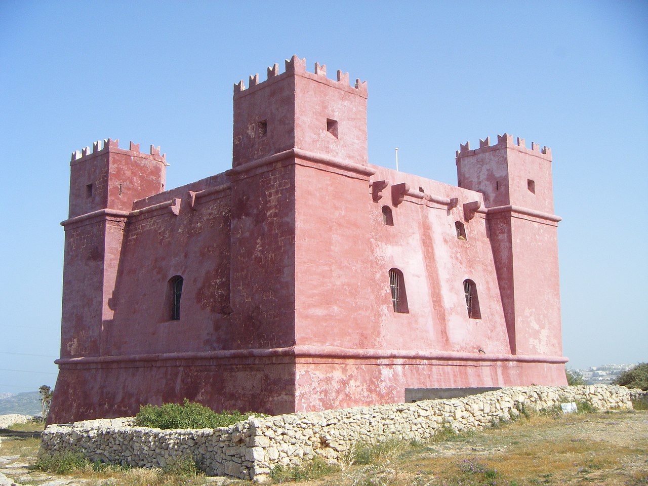 The Red Tower, Malta