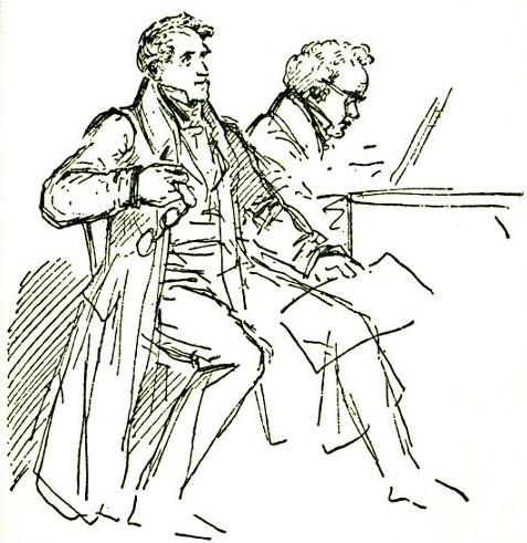 Franz Schubert und der Hofopernsänger Johann Michael Vogl