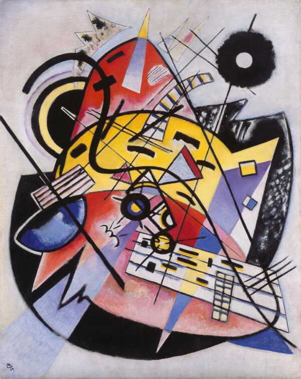 Wassily Kandinsky: „Weißer Punkt“