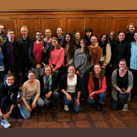 Begrüßung ukrainische Studenten an der Münchner Hochschule für Musik und Theater