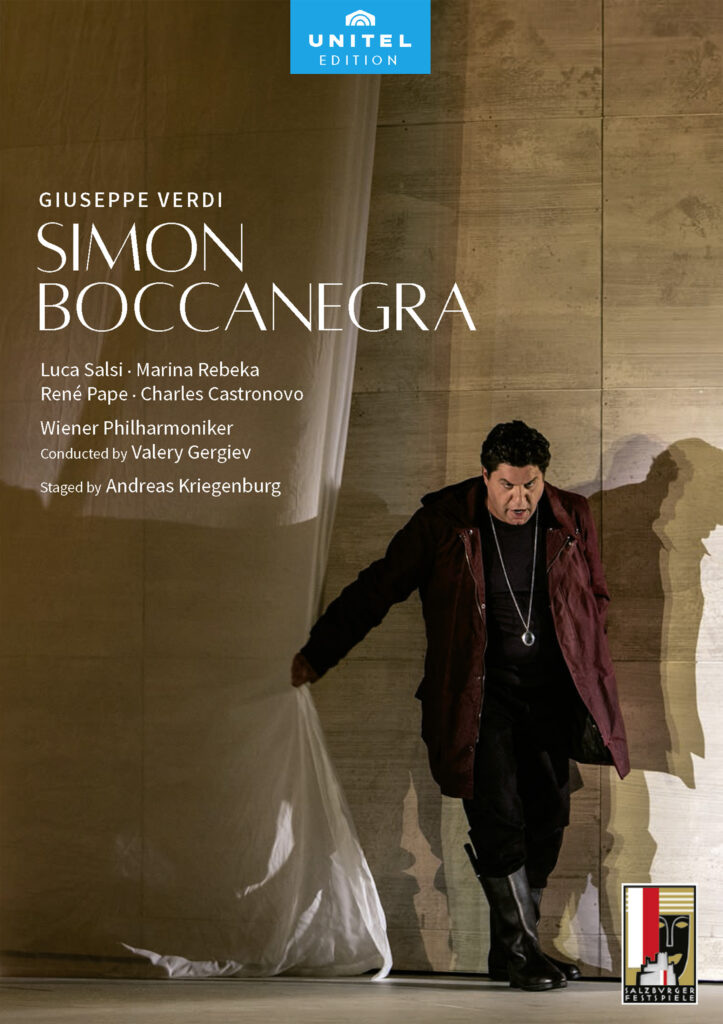 Giuseppe Verdi: "Simon Boccanegra", Luca Salsi, Marina Rebeka, Rene Pape, Charles Castronovo, Wiener Philharmoniker, Valery Gergiev (CMajor)