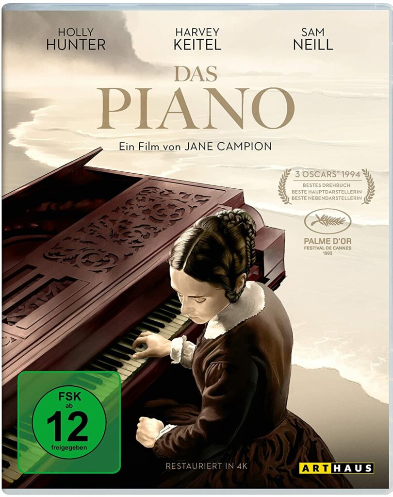 Jane Campion: „The Piano“, Holly Hunter, Harvey Keitel, Anna Paquin, Sam Neill (Arthaus)