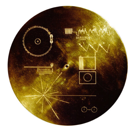 Die Voyager Golden Record, die im Universum erzählen soll, was Menschen sind und wie sie klingen