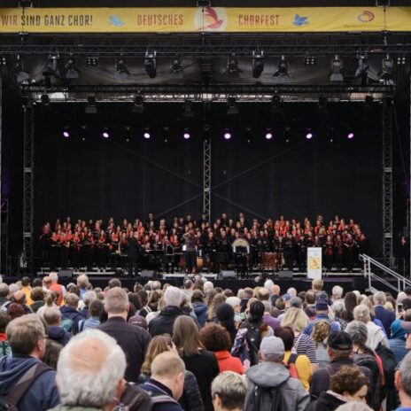 Deutsches Chorfest 2022, Marktplatz Leipzig
