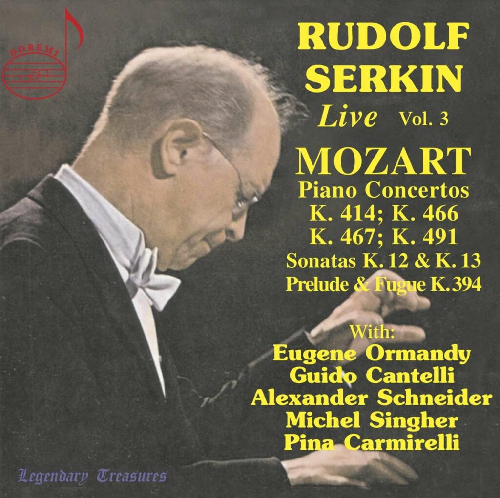 Rudolf Serkin Live Vol.3