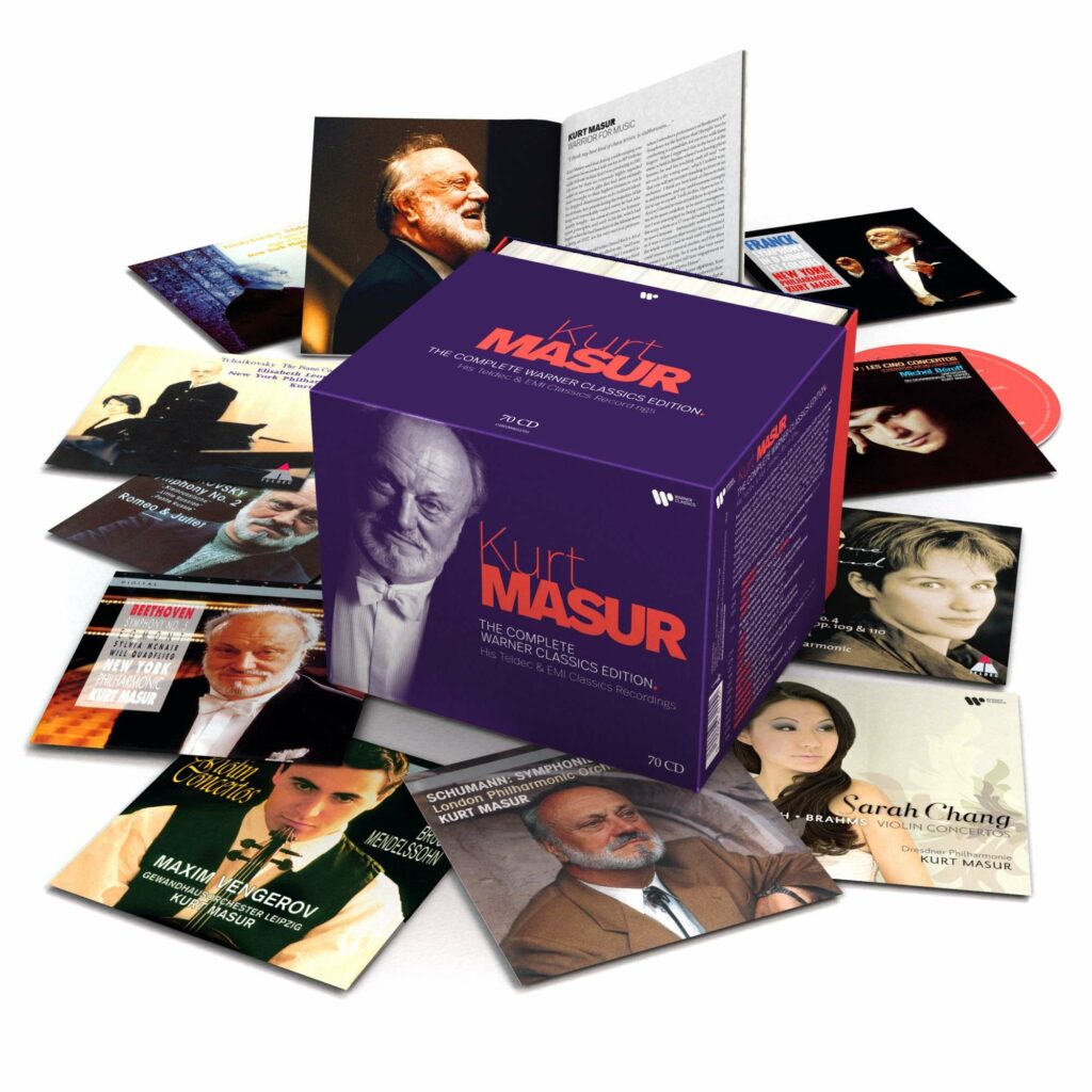 Kurt Masur - The Complete Warner Classics Edition (Teldec & EMI Classics Recordings)