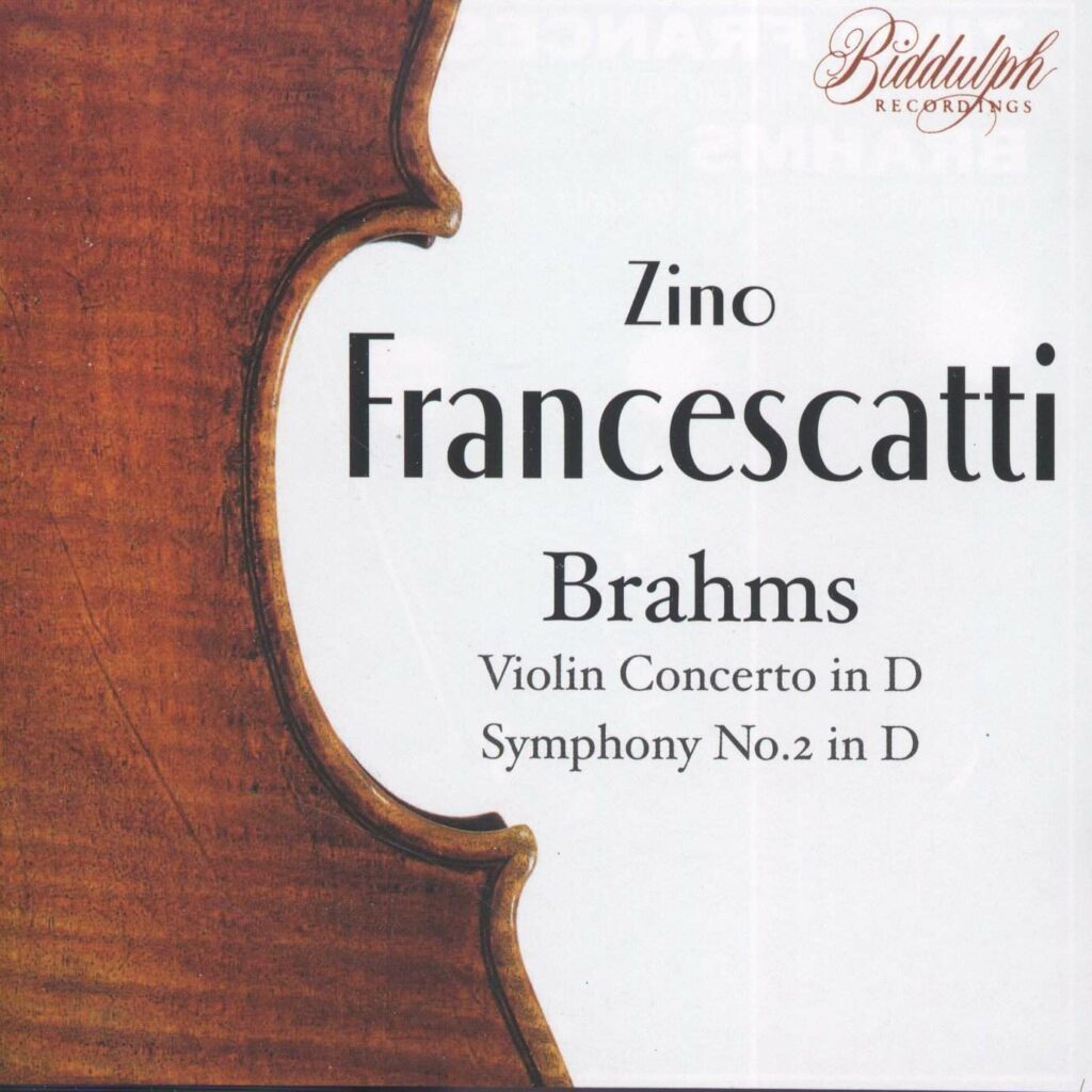 Zino Francescatti spielt Violinkonzerte