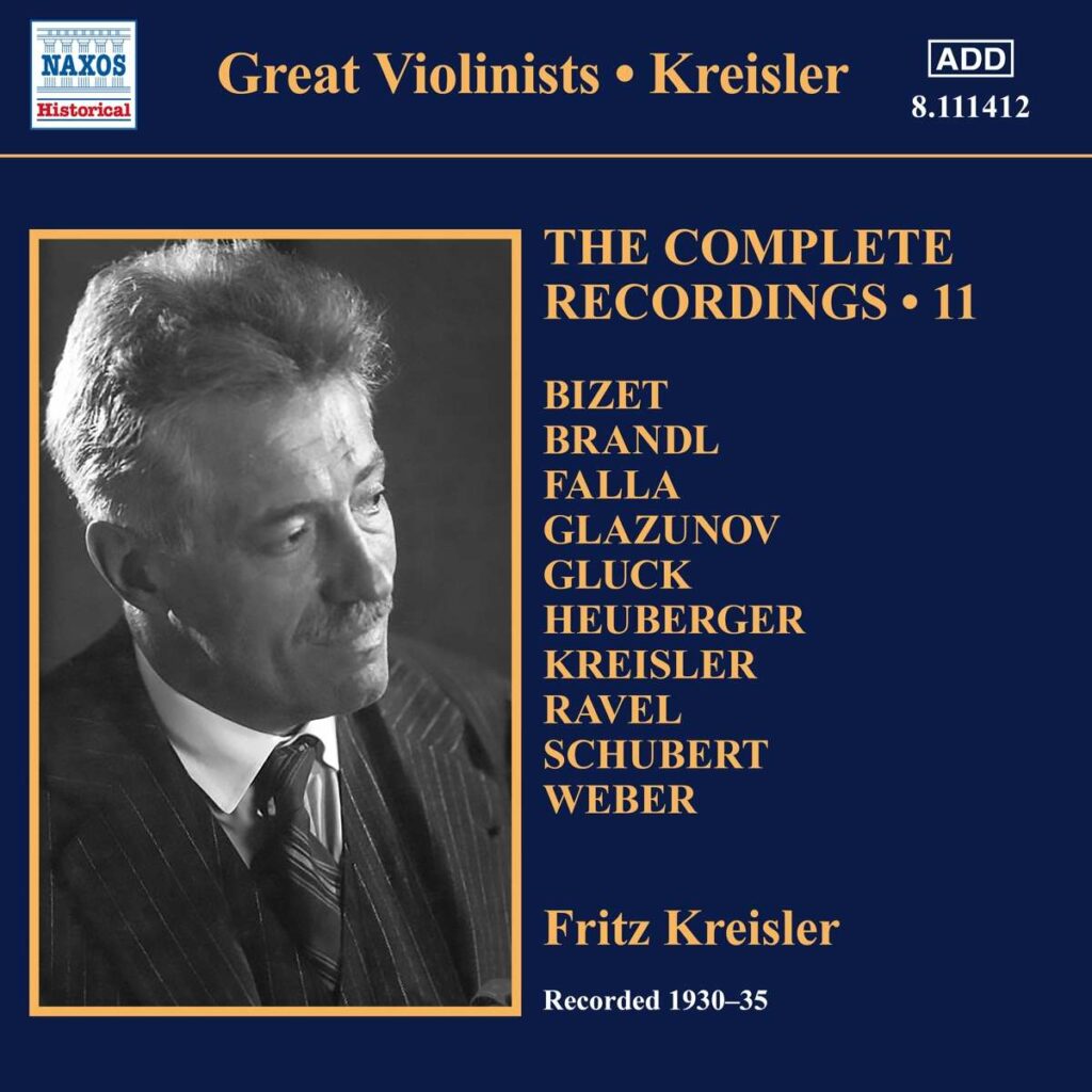 Fritz Kreisler - The Complete Recordings Vol.11