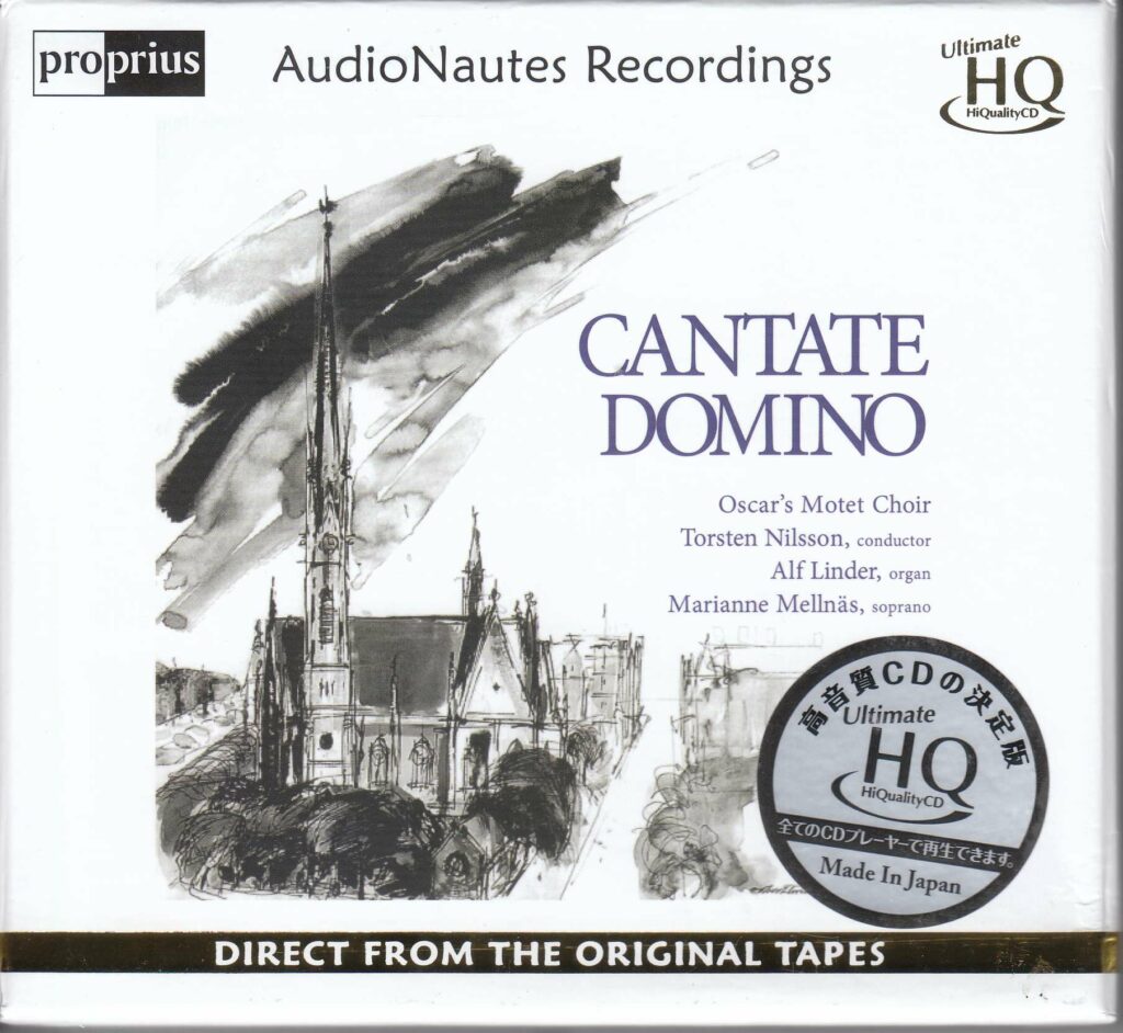 Oscars Motettkör - Cantate Domino (Ultimate High Quality CD) (Schmuckbox)