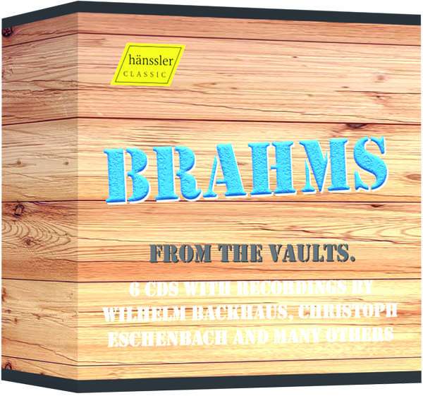 Brahms-Aufnahmen von Hänssler Classic (Exklusiv-Set für jpc)