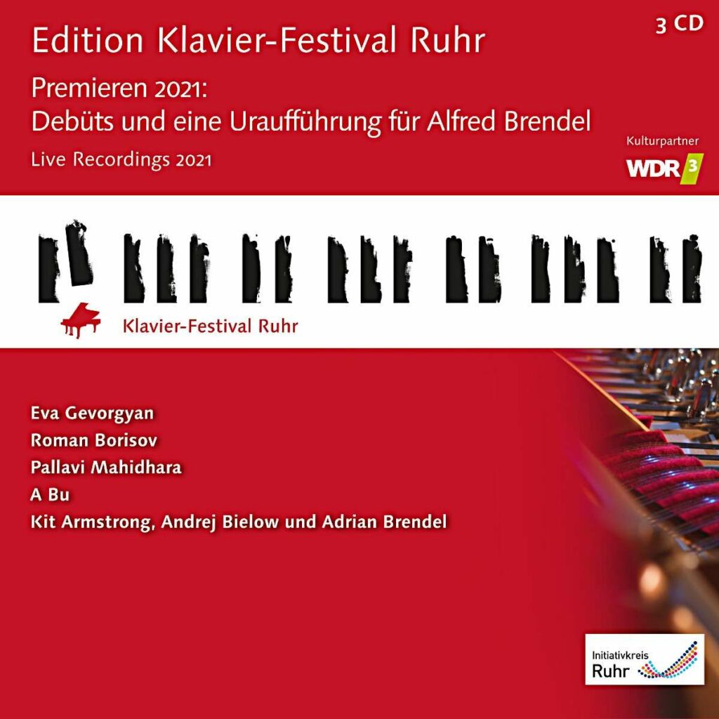Edition Klavier-Festival Ruhr Vol.40 - Debüts und eine Uraufführung für Alfred Brendel (Premieren 2021)
