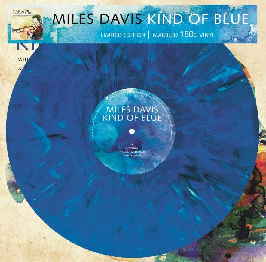 Kind Of Blue (180g) (Limited Edition) (Blue Marbled Vinyl)