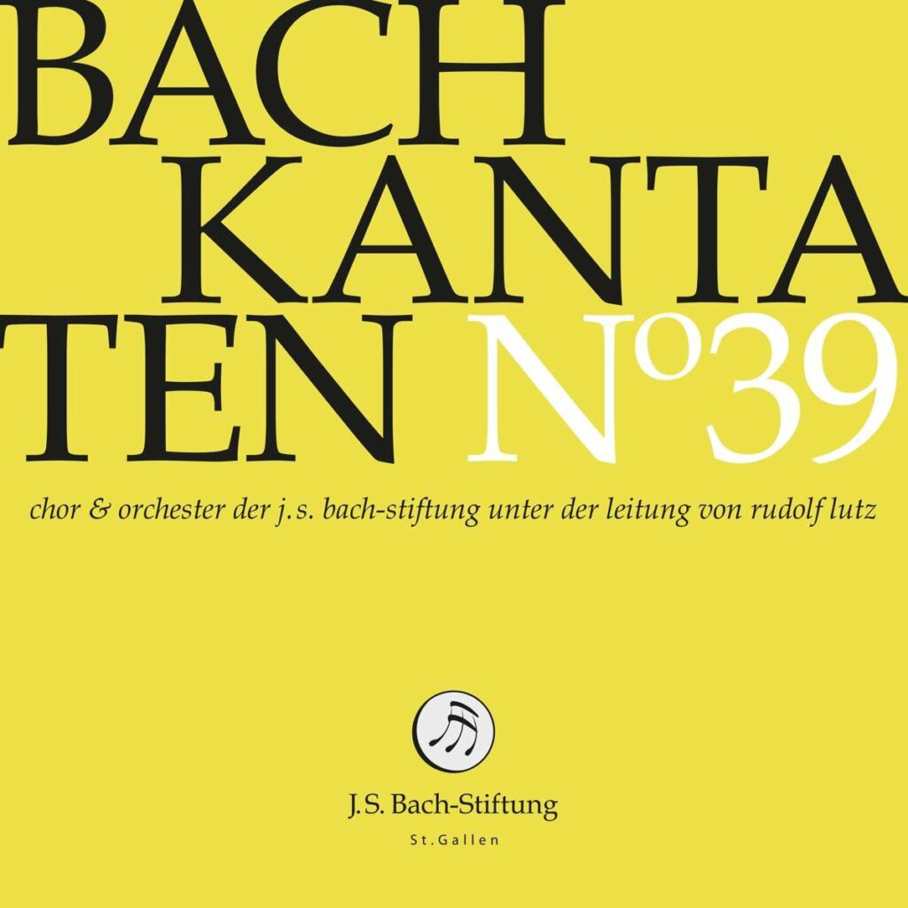 Bach-Kantaten-Edition der Bach-Stiftung St.Gallen - CD 39