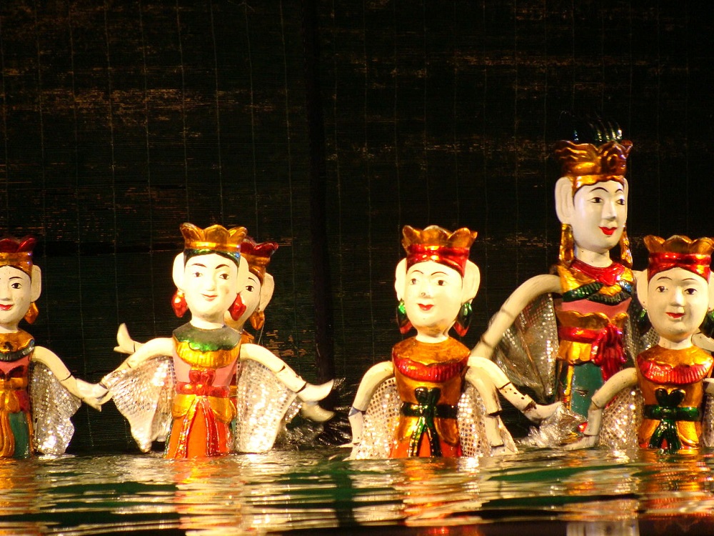 Wasserpuppentheater Hanoi