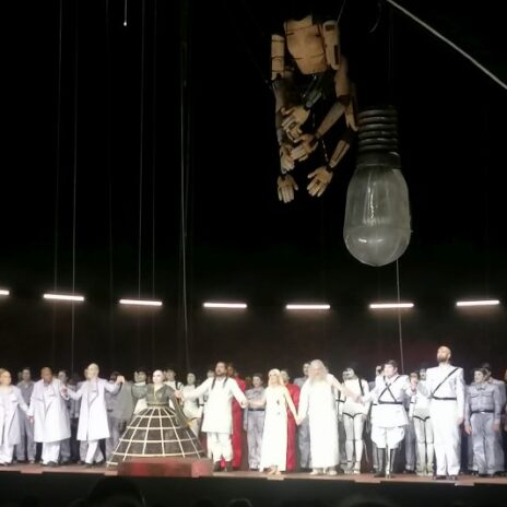 Schlussapplaus "Turandot", Berliner Staatsoper Unter den Linden 2022
