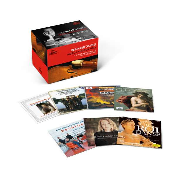 Reinhard Goebel & Musica Antiqua Köln: Complete Recordings on Archiv Produktion (75 CDs, Deutsche Grammophon)