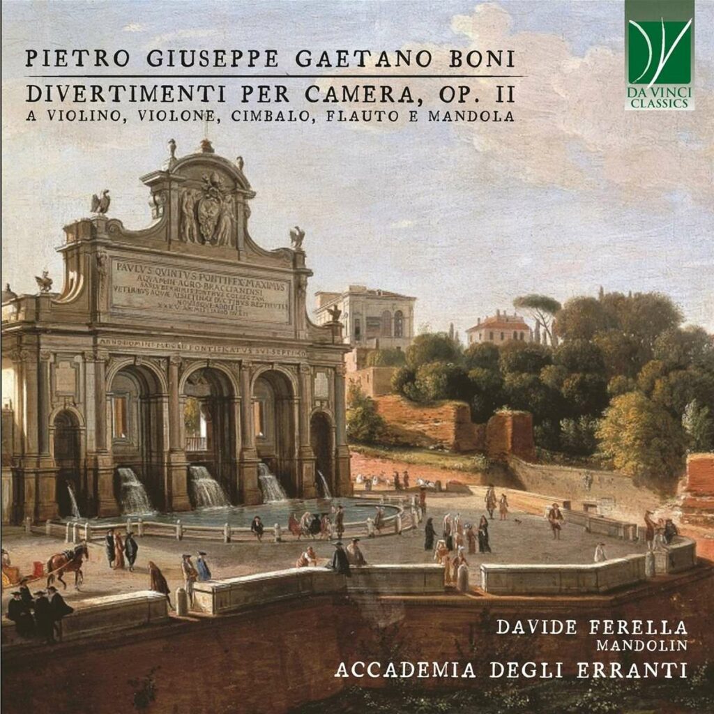 Divertimenti per Camera op.2 Nr.1-12 für Violino, Violine, Cembalo, Flöte & Mandola
