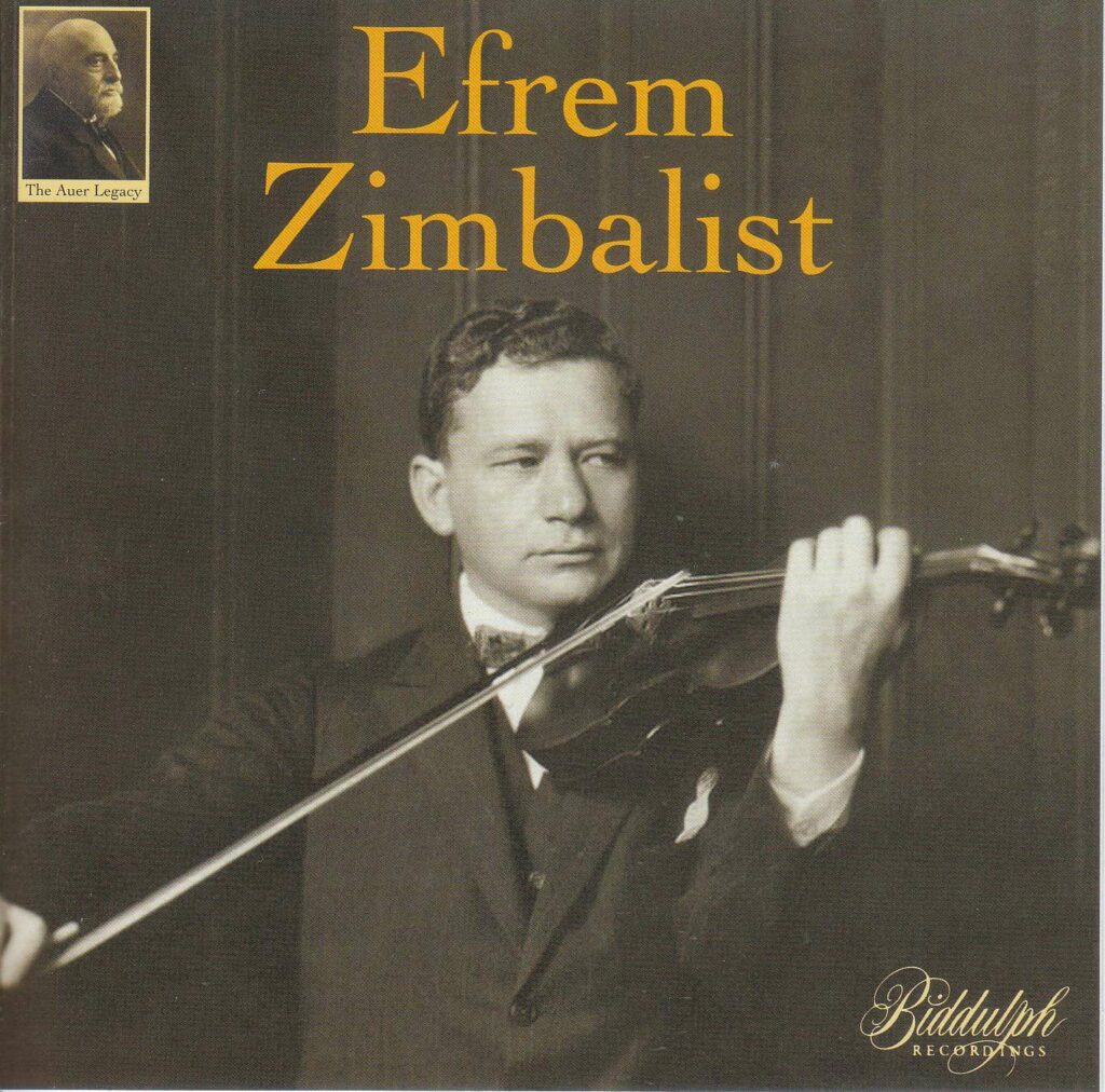 Efrem Zimbalist,Violine