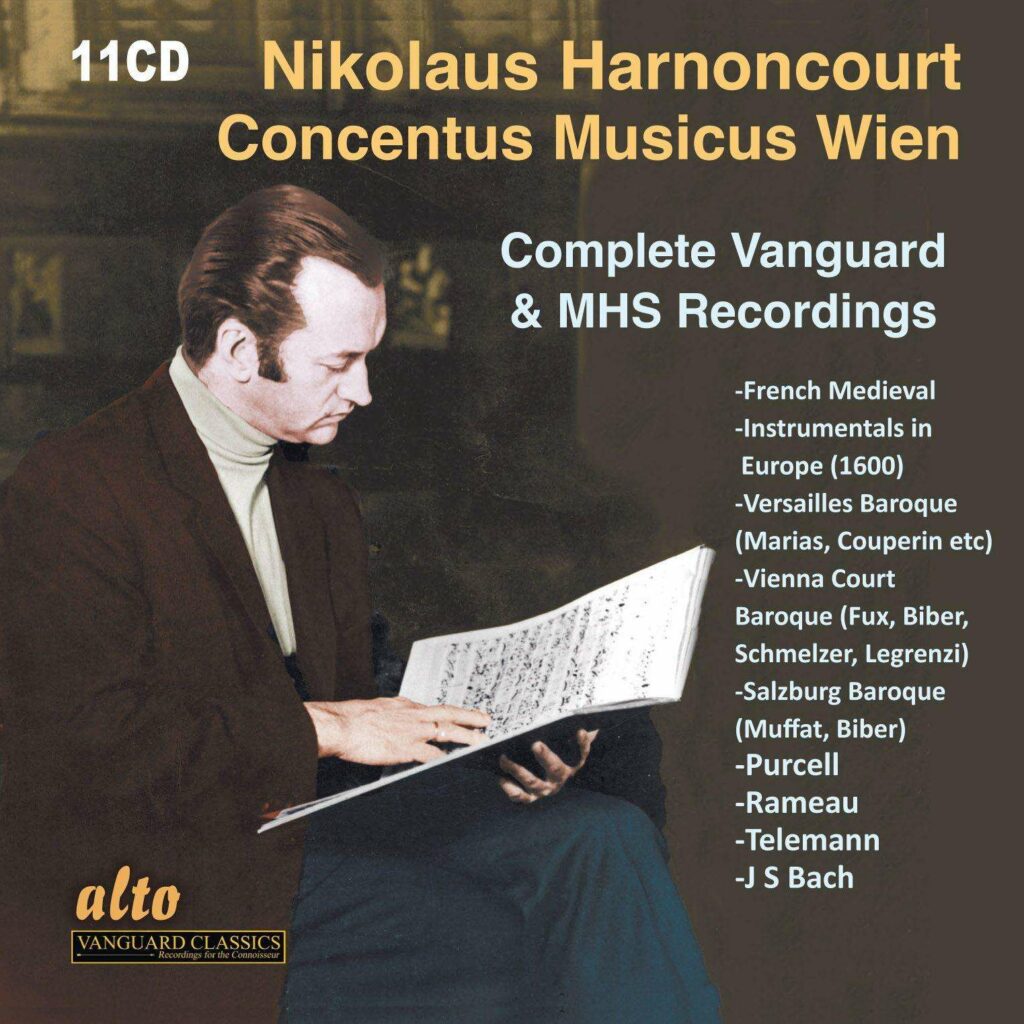 Nikolaus Harnoncourt & Concentus Musicus Wien - Complete Vanguard & MHS Reocrdings