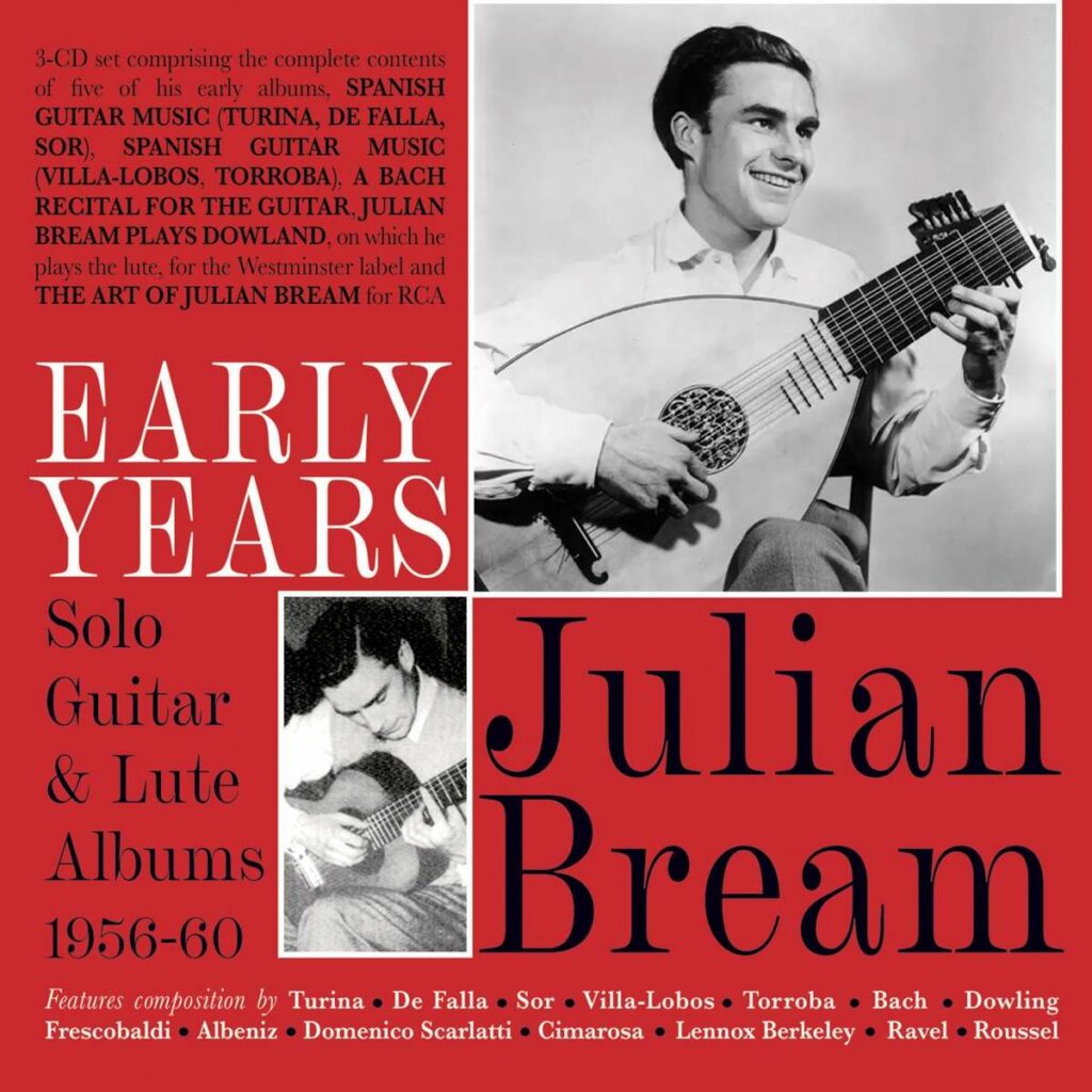 Julian Bream - Early Years 1956-1960 (Solo Guitar & Lute Albums)