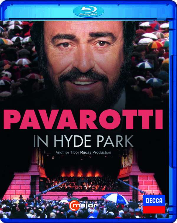 Pavarotti in Hyde Park London - 30.Juli 1991