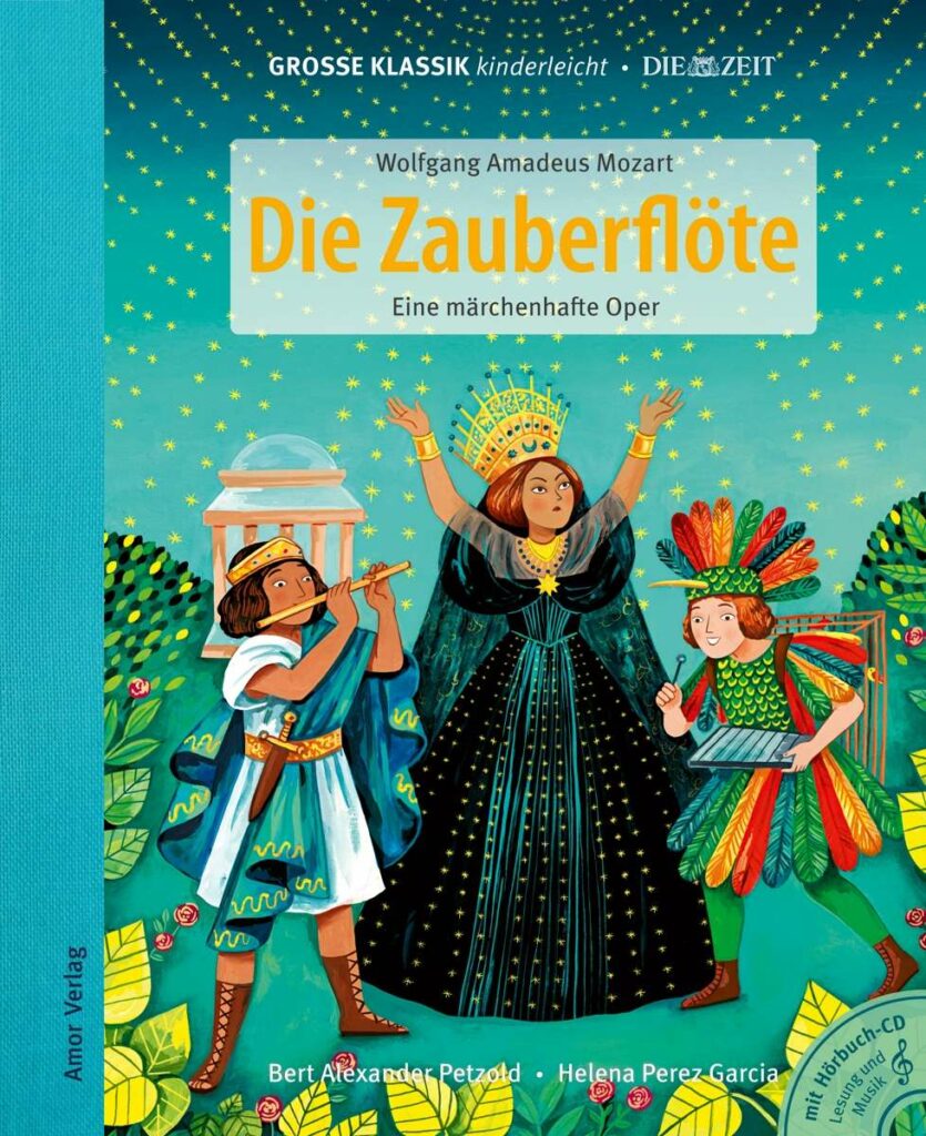 Große Klassik kinderleicht - Wolfgang Amadeus Mozart: Die Zauberflöte (Buch mit CD)