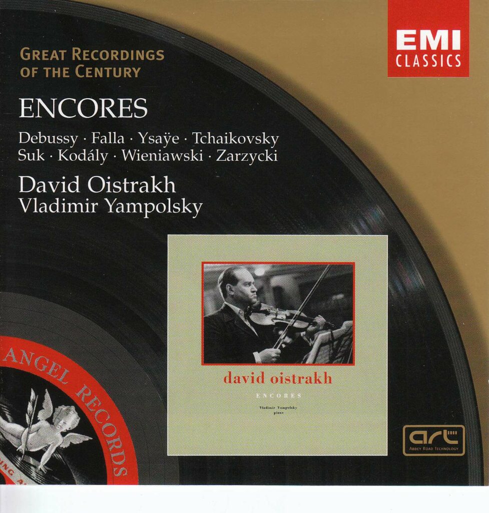 David Oistrach - Encores