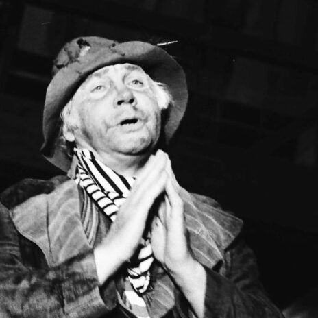 Martin Fuhrmann (1937-2023) in seiner letzten Rolle als " Räuber Funzel" in "Das Wirtshaus im Spessart"