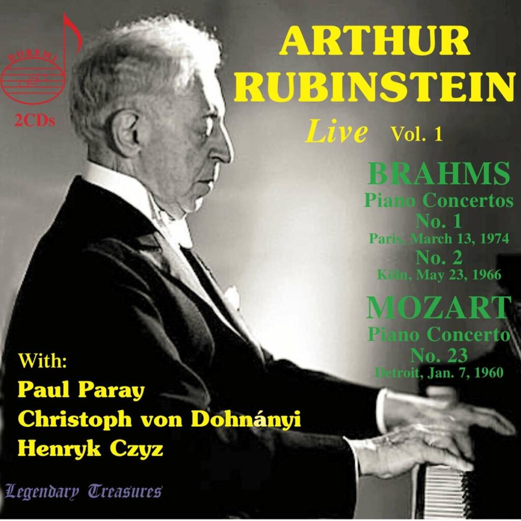 Arthur Rubinstein - Legendary Treasures Live Vol.1