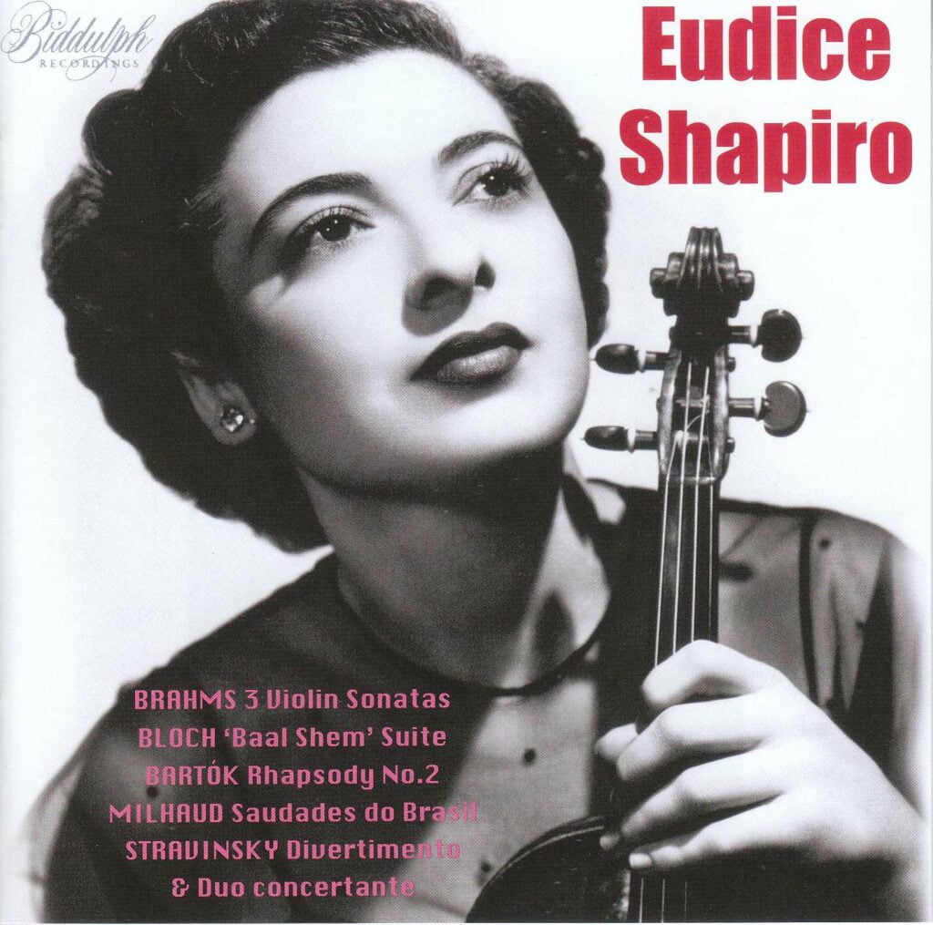 Eudice Shapiro,Violine