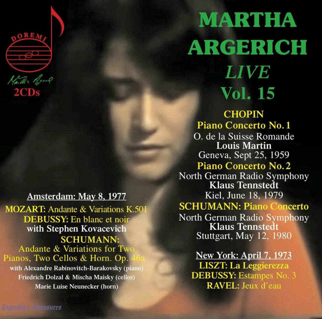Martha Argerich - Legendary Treasures Vol.15