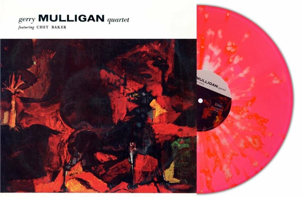 Gerry Mulligan Quartet Featuring Chet Baker (180g) (Limited Handnumbered Edition) (Red Splatter Vinyl)