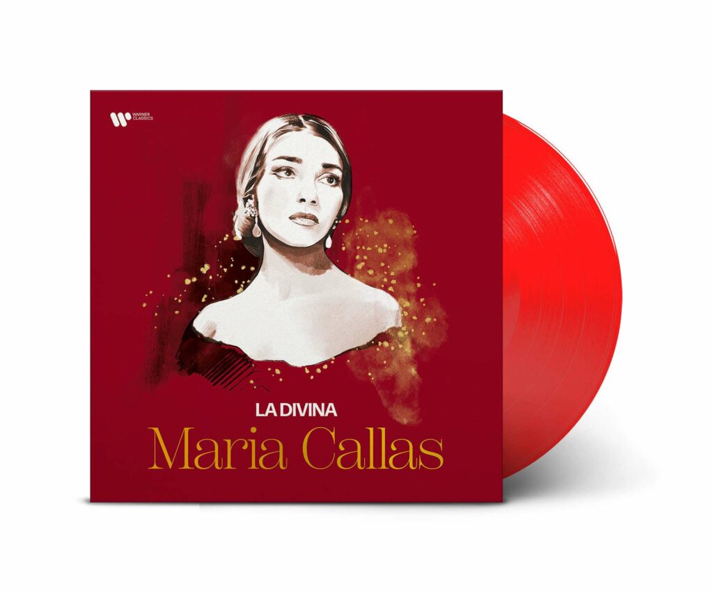 Maria Callas - La Divina (140g / Rotes Vinyl / limitierte Auflage)